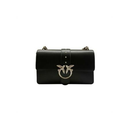 Pinko, Shoulder bags 1p 22Jh Y7Sp Zwart, Dames, Maat:ONE Size