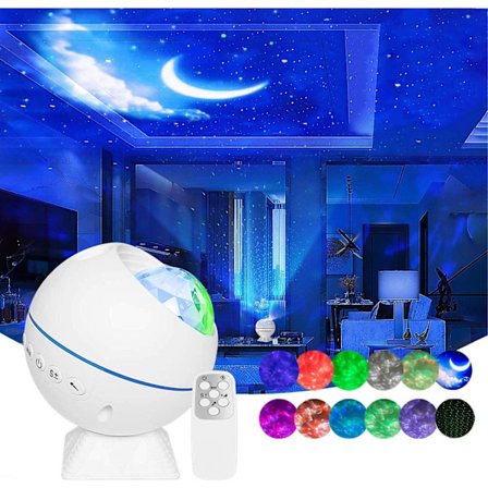 STAR PROJECTOR LED STAR PROJEKTOR MED USB