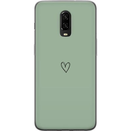 Kompatibelt Mobildeksel til OnePlus 6T Hjerte