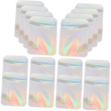 50 kpl Värikkäitä korupusseja kaulakorulle korvakorut pakkaus pussi pieniä pakkauspusseja säilytyspussi