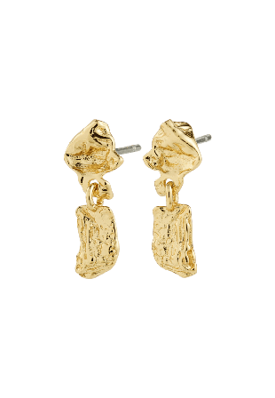 Pilgrim AMI earrings gold-plated Smycken & klockor Dam Guld ONESIZE