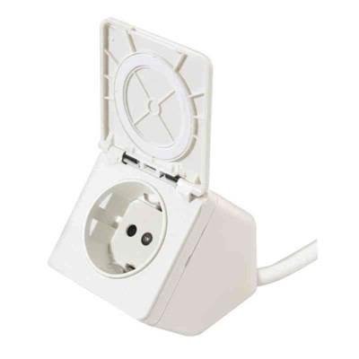 Gustavsberg GB711800220 Eluttag 60 x 60 mm, 220 V, Strömbrytare & vägguttag