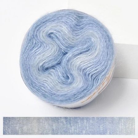 250M Regnbue Mohair Garn Gradient Fargekake Garn 04 04 04