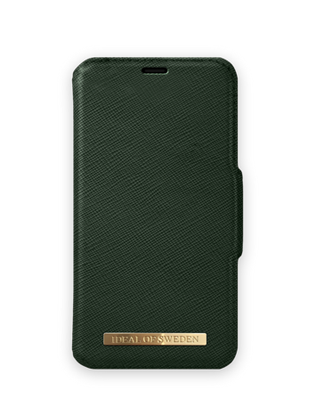 Fashion Wallet iPhone XS Max GreenLommebok Deksel