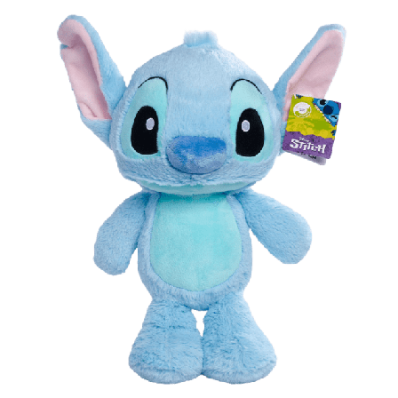 Disney Stitch Extra Mjukt Gosedjur (25 cm) Mjukisdjur Unisex Blå ONESIZE