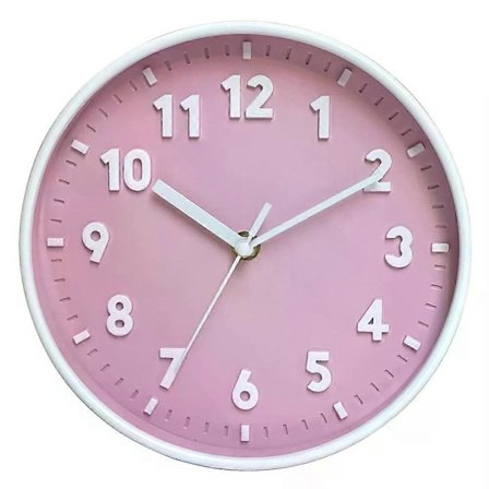 20 cm Tyst Väggklocka Enkel Digital Väggklocka Heminredning Kubisk Digital Klocka Kvarts Väggklocka för Sovrum Sovsal Ch