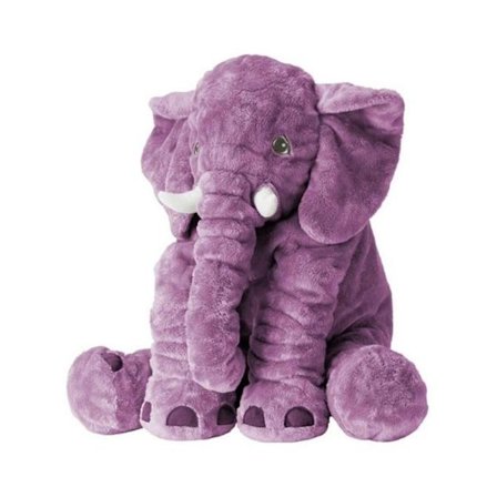 Stor elefant plysj jumbo grå myk utstoppet dyr pute plysj