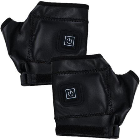 Uppvärmda Fingerlösa Vantar, USB Vintervantar, Termiska Cykel- och Motorcykelvantar