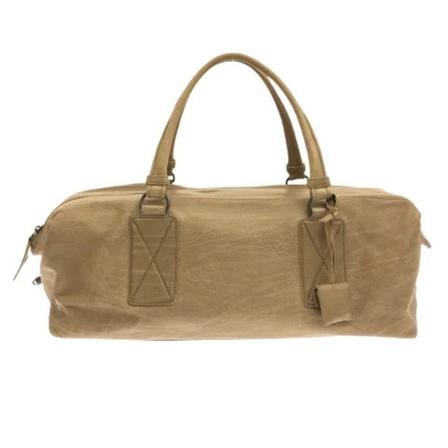 Bottega Veneta Vintage Pre-owned Weekend Väska beige, Dam Vintage Väskor, Dam, Storlek: ONE SIZE