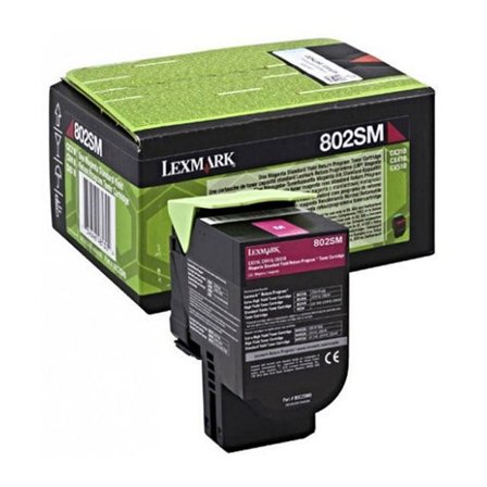LEXMARK Toner 80C2SME 2K Magenta - Lyreco - Toner och bläck - Tonerkassetter - Toner Lexmark