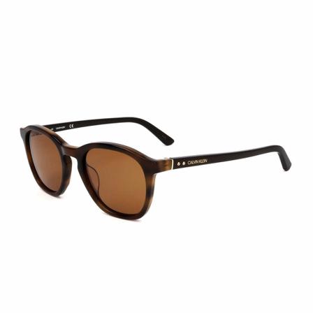 Calvin Klein SunBril , Bruin , Heren , Maat: ONE Size Zonnebrillen