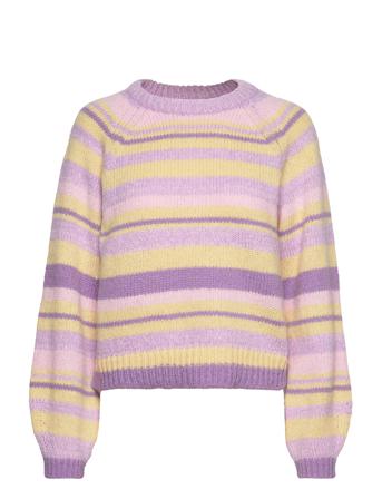 Onlabby L/S Stripe Pullover Cc Knt Pullover Multi/mønstret ONLY