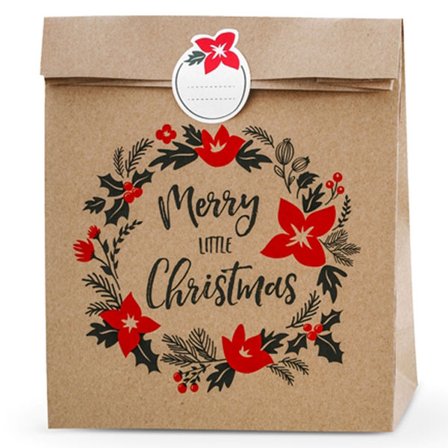 Merry Little Christmas Julegaveposer