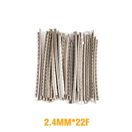 22/24 St Set Elgitarrbanden Tråd Fretwire 2,2/2,4 Mm Copp