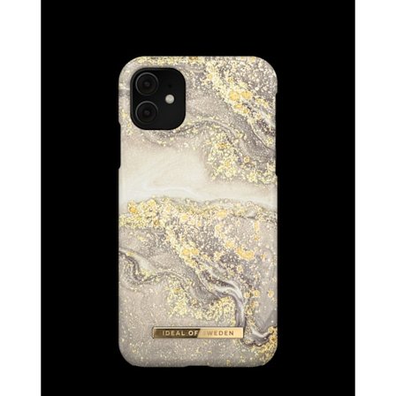Printed Case iPhone 11 / XR Sparkle Greige Marble