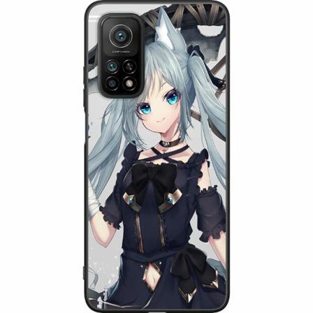 Xiaomi Mi 10t 5g Svart Skal Catgirl