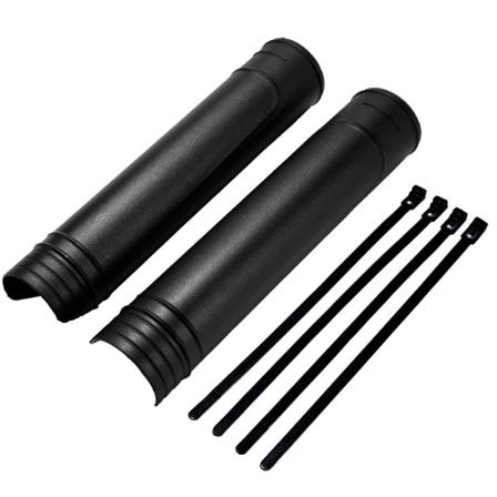 Universaali etuhaarukan suoja CRF250R EXC350F KLX230 WR250 RMZ450 useimpiin moottoripyöriin - Musta