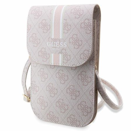 Guess Halsbandsfodral Stripes - Rosa