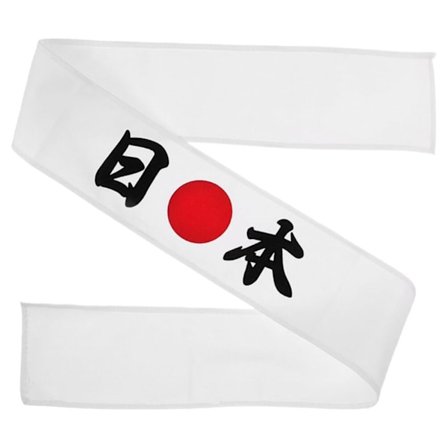 Japanilainen Hachimaki-otsapanta ja aurinkopainatusotsapanta Sushi-kokki-bandana Karate-otsapanta karate-urheiluun ja kokkikeittiöön