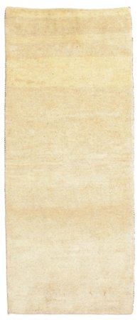 Tecido À Mão Gabbeh Persa Fine Tapete 80X194 Lã Pequeno