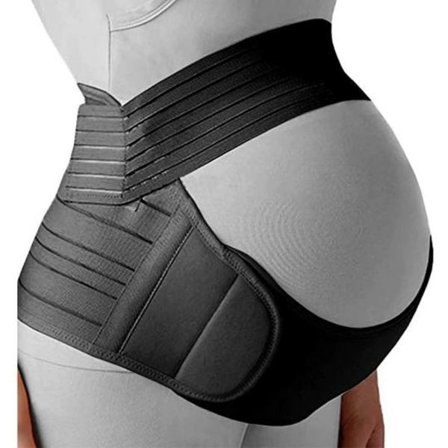 Kvinders graviditetsstøttebælte mod bækkensmerter