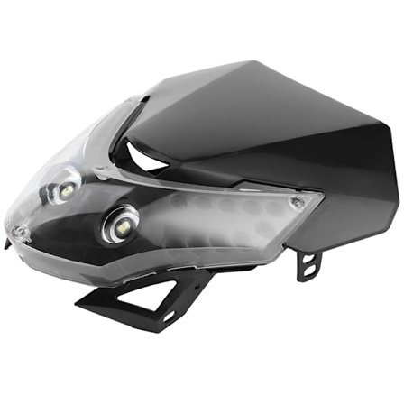 DC12V Dirtbike Motorcykel LED Strålkastare Sport Custom Kåpa Universal Lampa