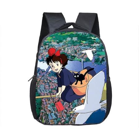 Totoro Anime Reppulelut Lapsille Taapero Söpö Sarjakuva Henkiläinen päiväkoti Lasten Pehmeä Koululaukku Tyttö A 12longms21