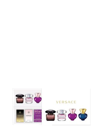 Versace Fragrance Gift Set Pour Femme Miniature - Nude - ONE SIZE