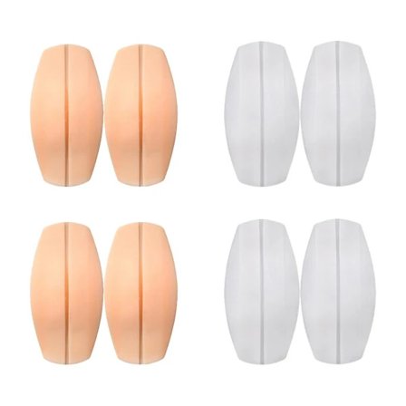 8 stk silikone BH-strop puder skridsikre skulderbeskyttelse til kvinder piger