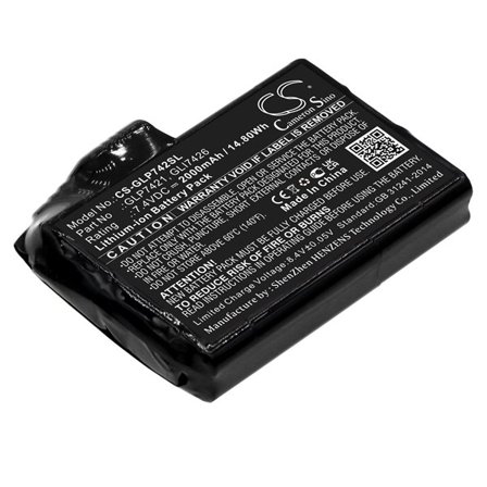 Batteri til opvarmet tøj til Glovii Universal Handsker, GXR, GXB osv.