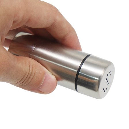 Krydderboks i rustfritt stål, krydderboks for hjemmet, MSG-boks, BBQ-krydderboks, pepperkvern, kjøkkentilbehør