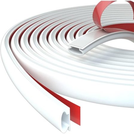 Tetningslister for dør og vindu brukes til varmeisolering og lydisolering; selvklebende tetningslister i gummi for dør. Dørtetningslist (6M)