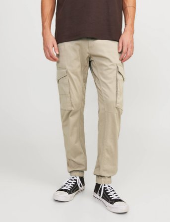 Jack & Jones Jpstpaul Flake Cargo Crockery Noos - Beige - 30 x 30