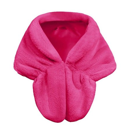 Vinter Elegant Dame Imitert Pels Kappe Brud Imitert Pels Frakk Kvinner Bryllup Sjal Aften Fest Wraps Slim Pels Skulder Kapper