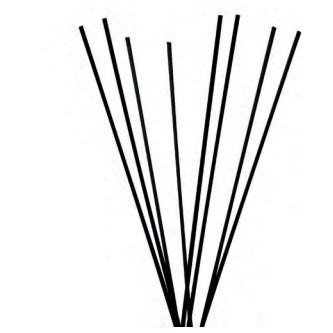 Bastoncini In Fibra Neri Da 28cm Per Diffusore Da 200ml