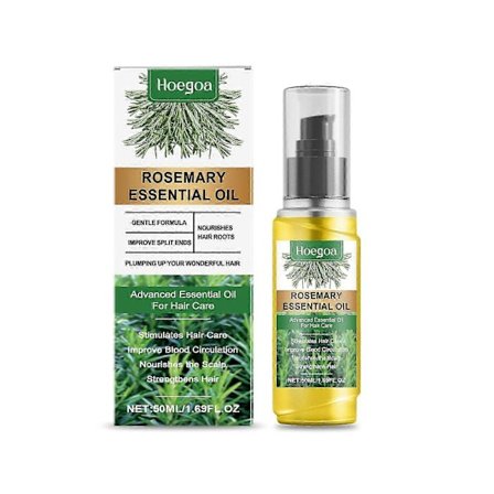 Hoegoa Rosmarin Lätt Hårolja Skonsam vårdar hårbotten med en touch av mjuk hårolja