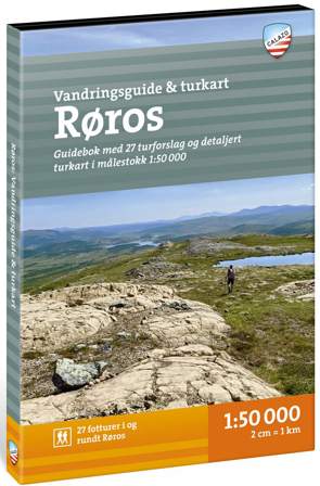Calazo Turguide Røros: miniguide & turkart 1:50 000