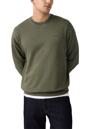 Levi's Authentic Crewneck Sweatshirt Tröjor Herr Grå XL