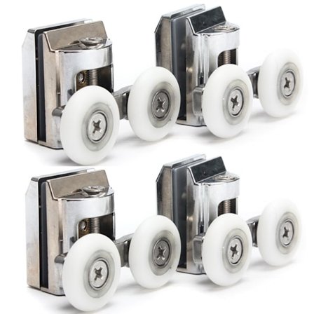 Brusedørruller Brusebad Skydedørruller 23mm Udskiftning B