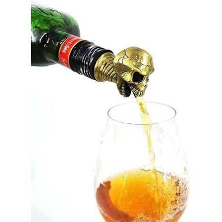 Hodeskalle Vinkork Helleren Halloweenfest Sink Legering Vinkork Helleren