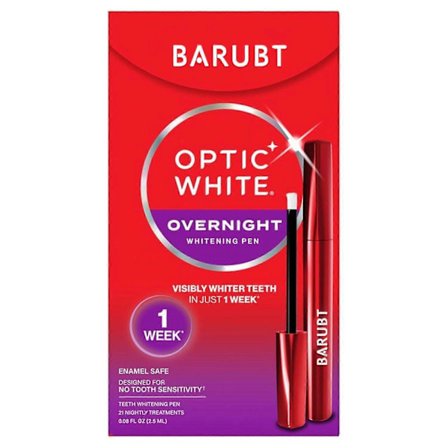 Natlig tandblegningspen, fjerner af tandpletter til at blege tænder, emaljesikker, tandblegningsapplikator, tandblegningspen, 7 dages 