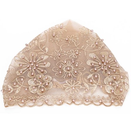 Muslimsk Turban Hue Let Vægt Åndbart Stof Kvinder Muslimsk Hovedtørklæde Egnet til Daglig Brug Forestillinger Tilbedelse Champagne