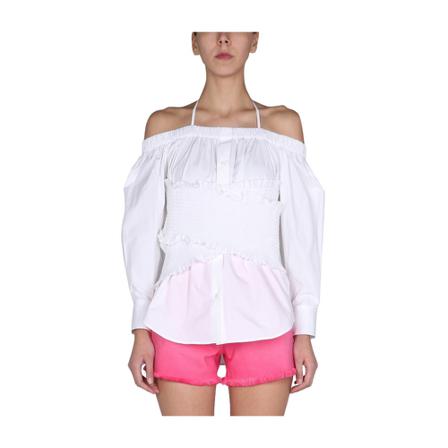 Msgm Blouses Hvid, Dame