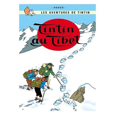 Poster - Tintin au Tibet - Tintin i Tibet