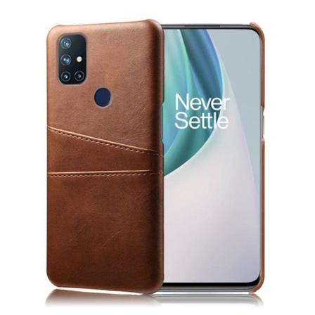 Dual Card OnePlus Nord N10 5G kotelot - Ruskea Brown
