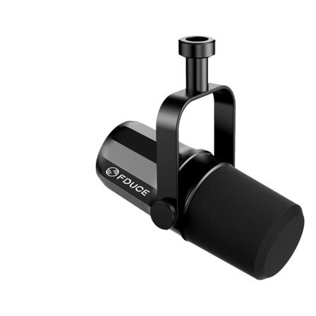 Dynamisk mikrofon med innebygd hodesett utgang & lydisolasjon for podcaster spill live kringkasting