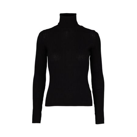 Basic Apparel Alisia Turtleneck Sort, Dame Rullekraver