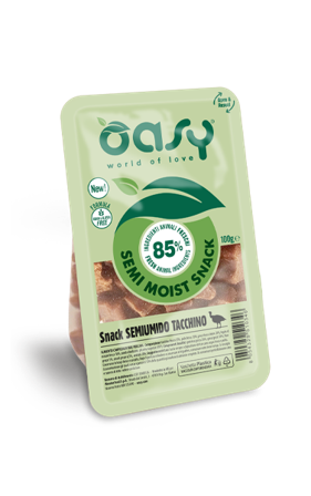 Oasy Snack per Cani Semiumido Tacchino 100g