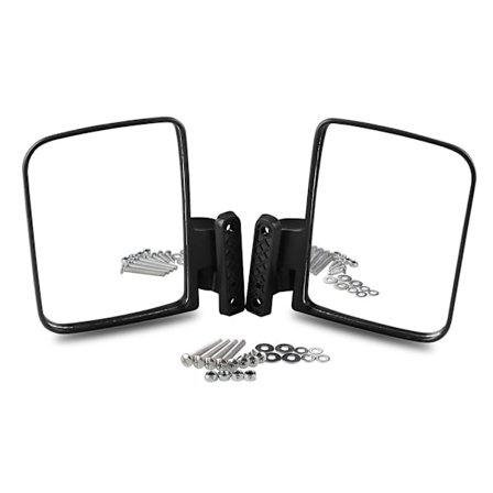 2 kpl Helppo asennus Kirkas Golfkärry Leveä Panoraama Takanäkymä Peilin sivureuna sopii Club Car Golf -varusteisiin