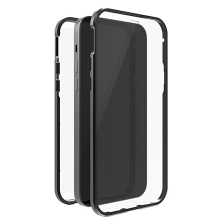 Hama Mobilskal 360° Glas Transp/Svart - iPhone 14 Pro